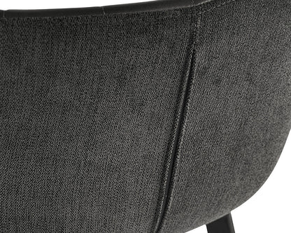 Sunpan - Junction Arabella Barstool - Bravo Portabella / Polo Club Kohl Grey - 104491 view 6