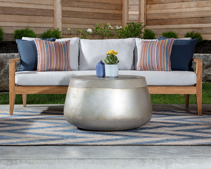 Sunpan - Solterra Aries Coffee Table - Silver - 103308 view 5