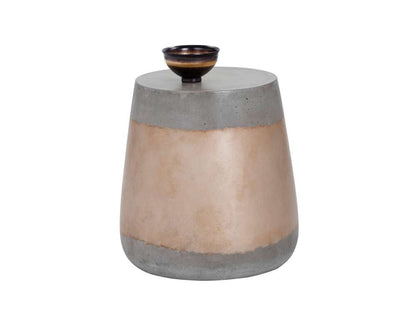 Sunpan - Solterra Aries Side Table - Gold - 101377 veiw 1
