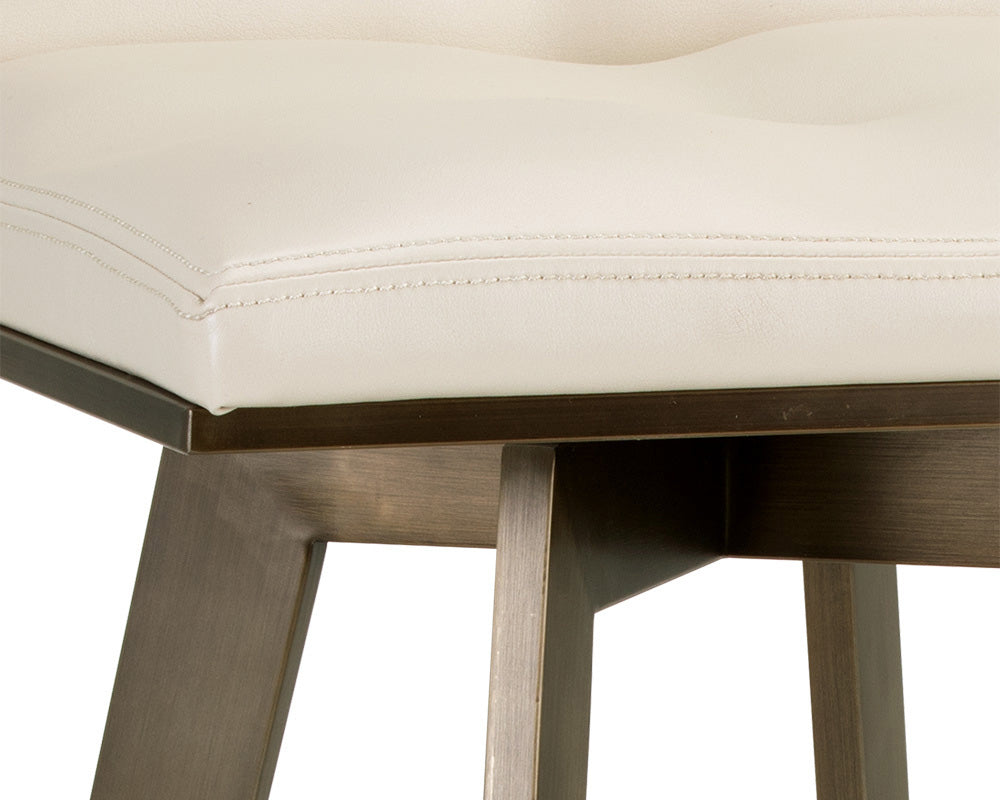 Sunpan - Ikon Arizona Swivel Counter Stool - Castillo Cream - 104789 view 7