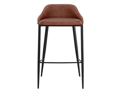 Sunpan - Astra Barstool - Black - Cinnamon Brown - 111082 veiw 2