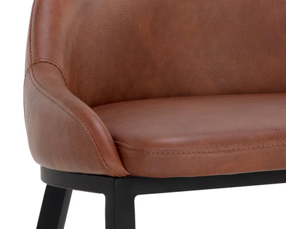 Sunpan - Astra Barstool - Black - Cinnamon Brown - 111082 view 8