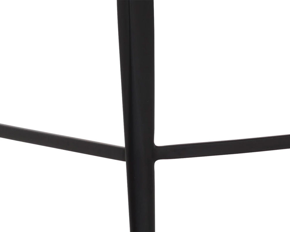 Sunpan - Astra Barstool - Black - Cinnamon Brown - 111082 view 9