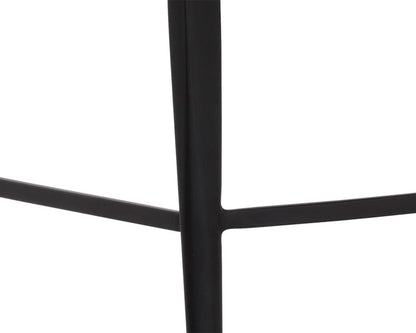 Sunpan - Astra Barstool - Black - Cinnamon Brown - 111082 view 9
