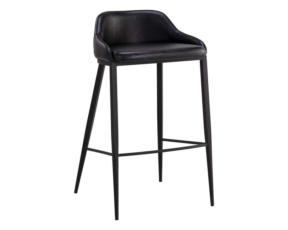 Sunpan - Astra Barstool - Black - Nightfall Black - 110448 veiw 1