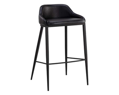 Sunpan - Astra Barstool - Black - Nightfall Black - 110448 veiw 1