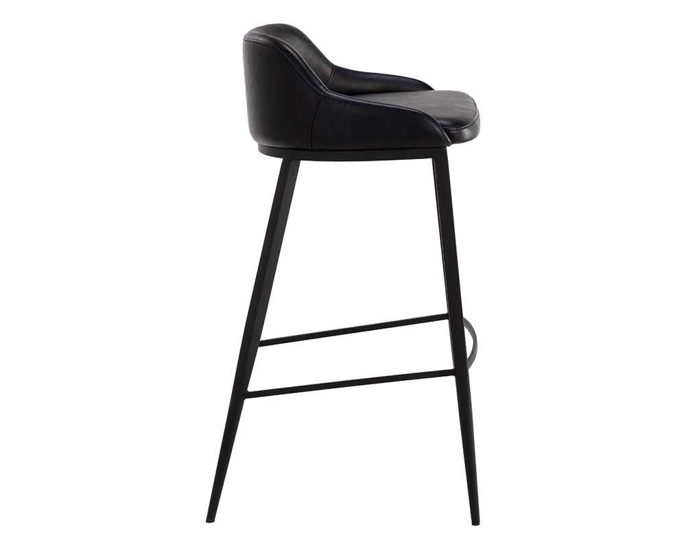 Sunpan - Astra Barstool - Black - Nightfall Black - 110448 veiw 3