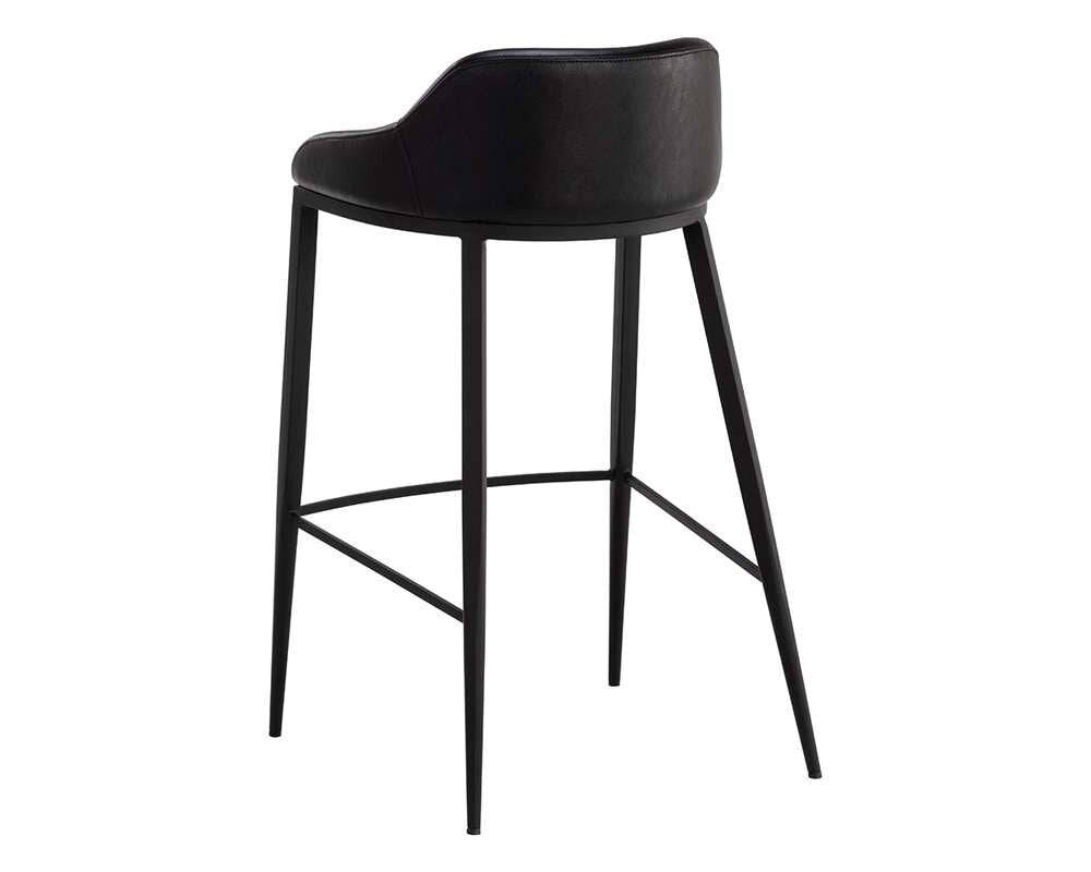 Sunpan - Astra Barstool - Black - Nightfall Black - 110448 veiw 4