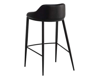 Sunpan - Astra Barstool - Black - Nightfall Black - 110448 veiw 4