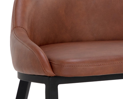 Sunpan - Astra Counter Stool - Black - Cinnamon Brown - 111083 view 7