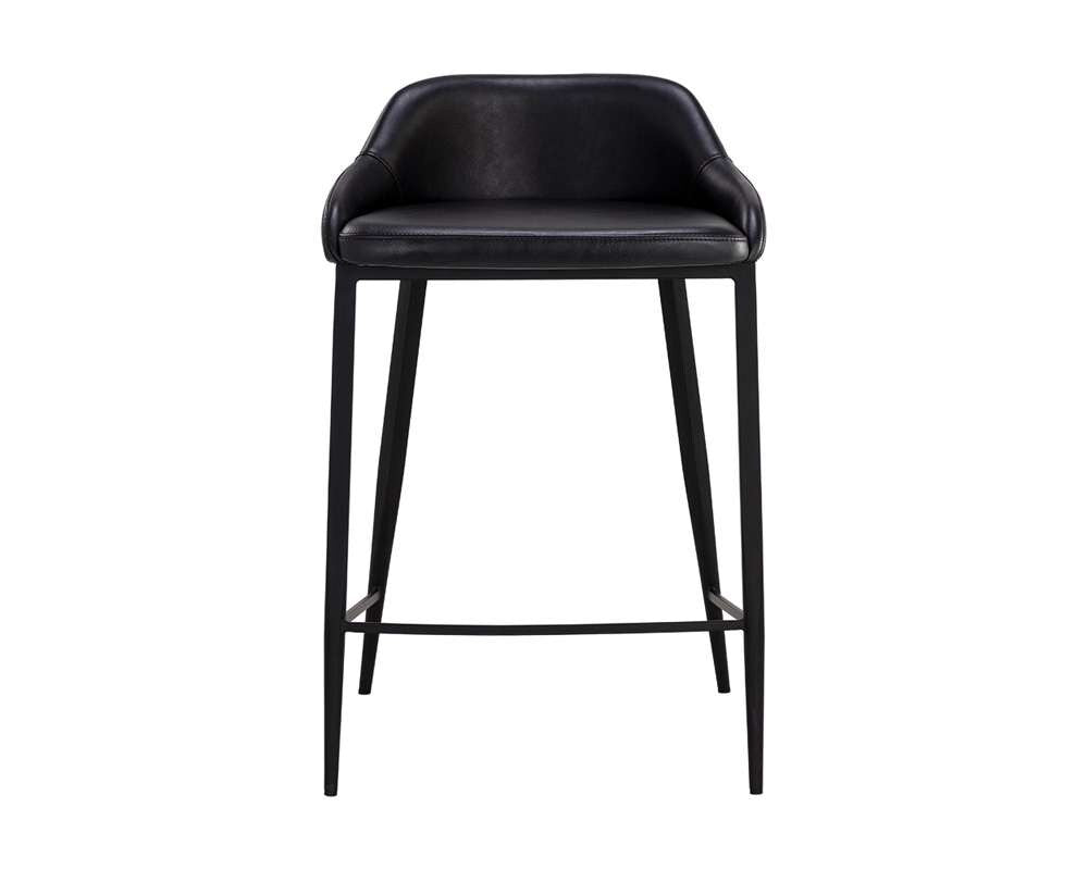 Sunpan - Astra Counter Stool - Black - Nightfall Black - 111081 veiw 2