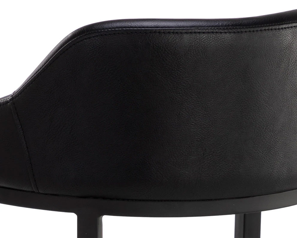 Sunpan - Astra Counter Stool - Black - Nightfall Black - 111081 view 10