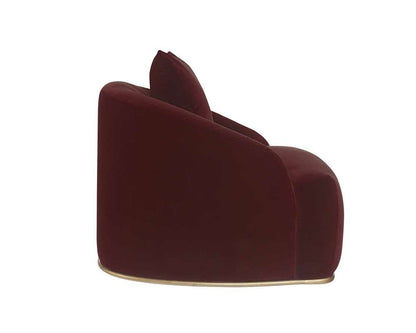 Sunpan - MIXT Astrid Armchair - Merlot - 104138 veiw 3