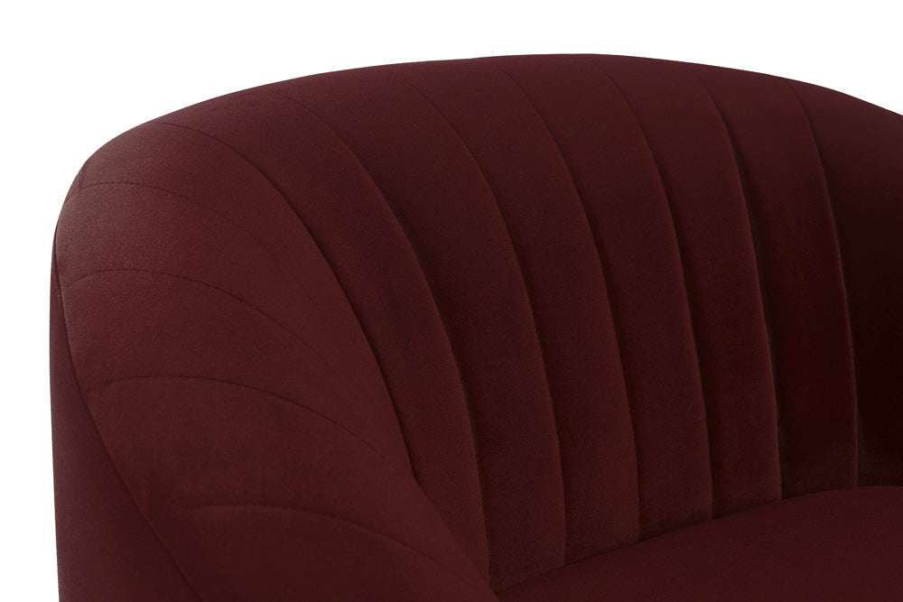 Sunpan - MIXT Astrid Armchair - Merlot - 104138 view 6
