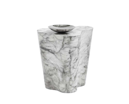 Sunpan - MIXT Ava End Table - Small - Marble Look - 103310 veiw 1