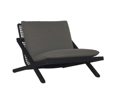 Sunpan - Bari Lounge Chair - Charcoal - Gracebay Grey - 109460 veiw 1