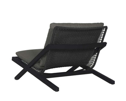 Sunpan - Bari Lounge Chair - Charcoal - Gracebay Grey - 109460 veiw 4