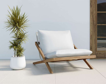 Sunpan - Bari Lounge Chair - Natural - Stinson White - 109461 veiw 6
