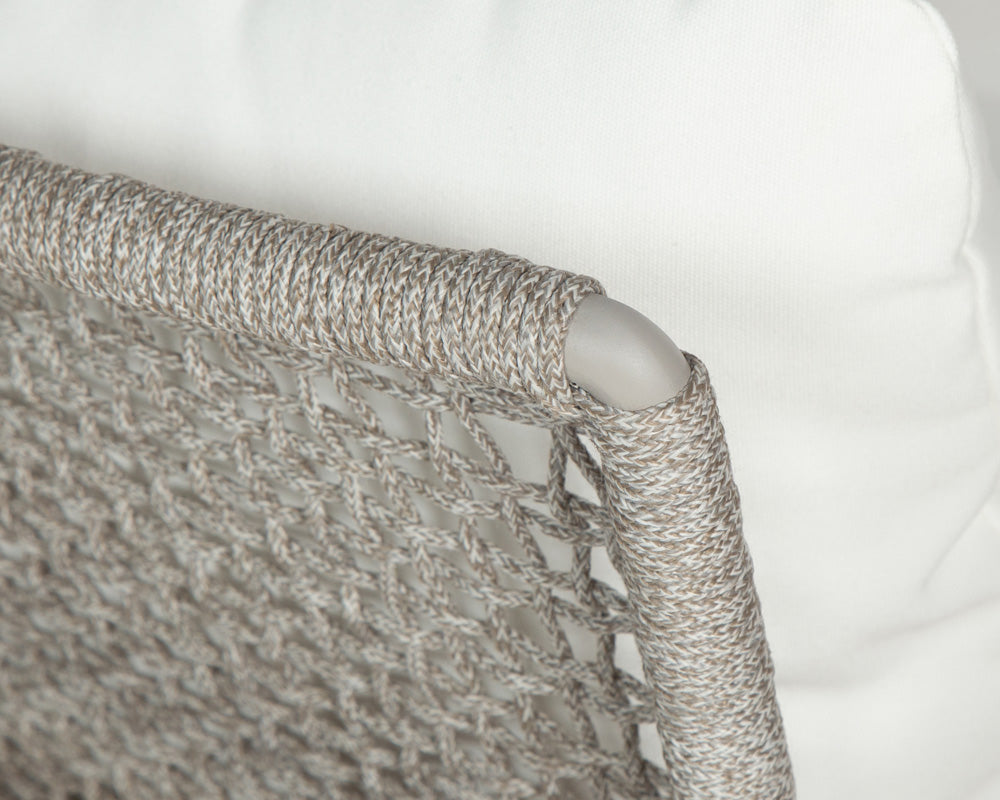 Sunpan - Bari Lounge Chair - Natural - Stinson White - 109461 view 7