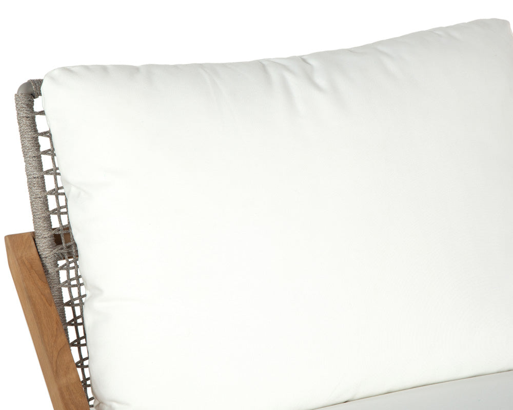 Sunpan - Bari Lounge Chair - Natural - Stinson White - 109461 view 8