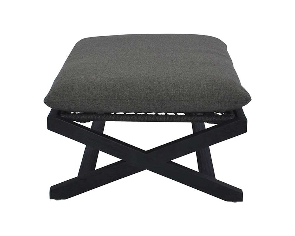 Sunpan - Bari Stool - Charcoal - Gracebay Grey - 109462_CLOSEOUT veiw 3