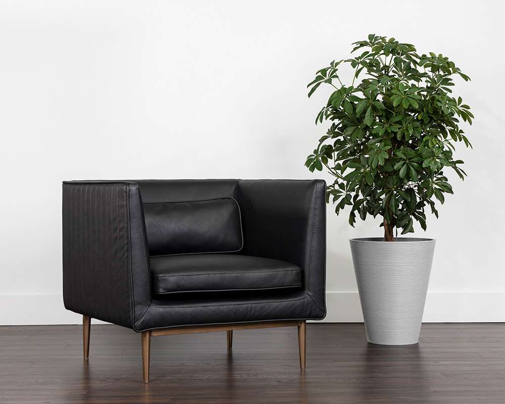 Sunpan - Irongate Batavia Armchair - Vintage Black - 107321 veiw 5