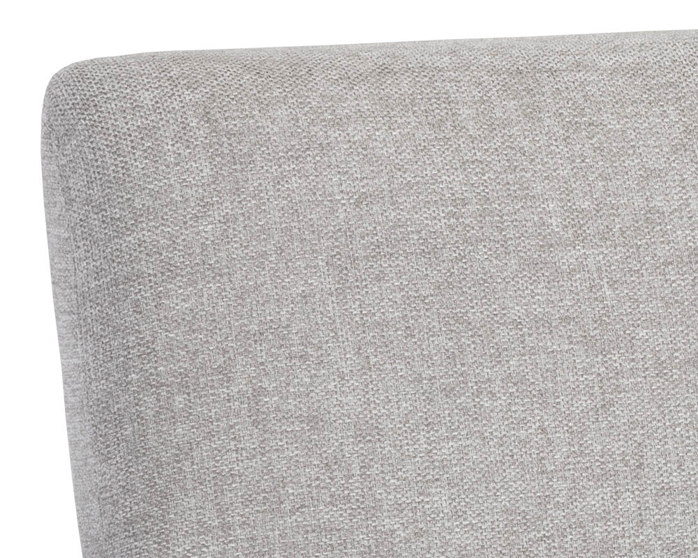 Sunpan - Ikon Bellevue Lounge Chair - Belfast Heather Grey / Bravo Ash - 106183 view 7