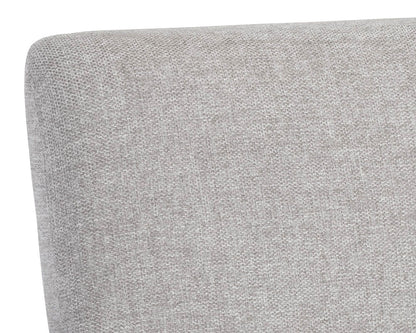 Sunpan - Ikon Bellevue Lounge Chair - Belfast Heather Grey / Bravo Ash - 106183 view 7