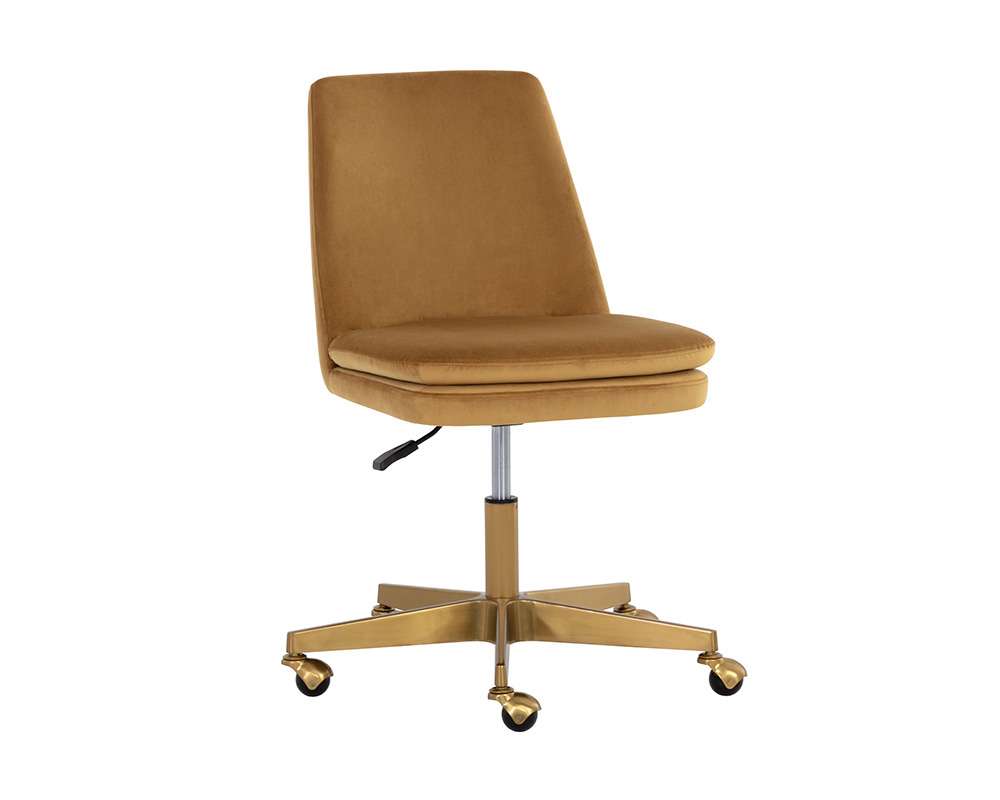 Sunpan - Berget Office Chair - Gold Sky - 109792 veiw 1