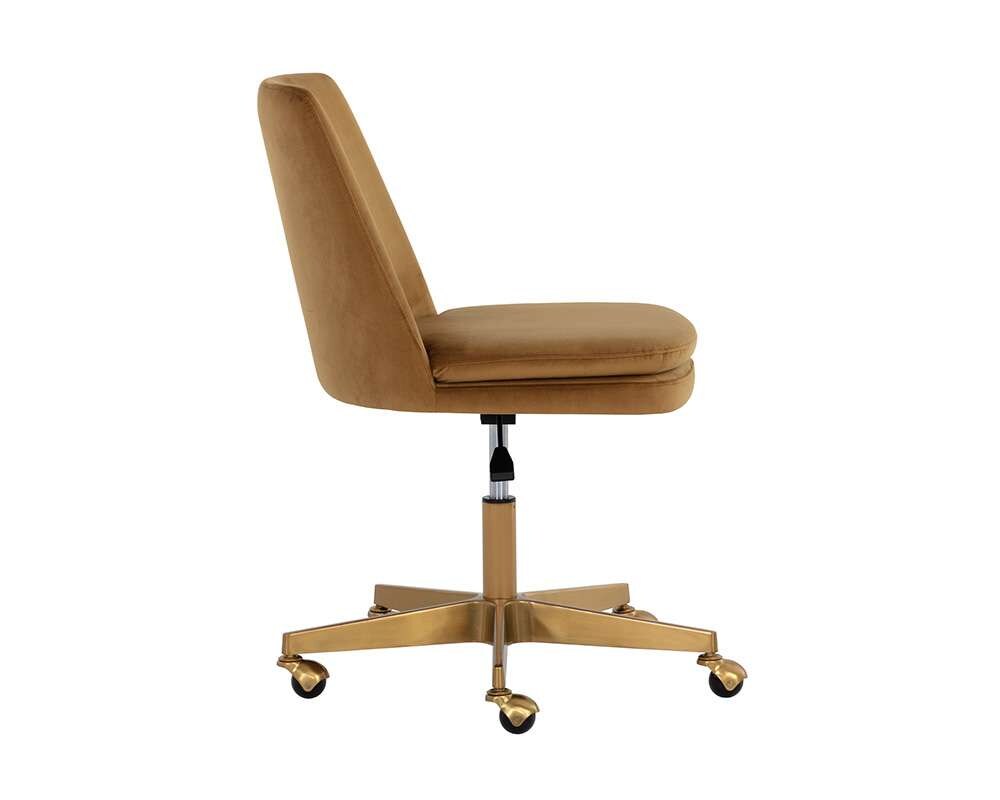 Sunpan - Berget Office Chair - Gold Sky - 109792 veiw 3