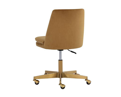 Sunpan - Berget Office Chair - Gold Sky - 109792 veiw 4