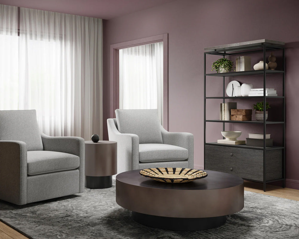 Sunpan - Bernaby Coffee Table - Gunmetal - 108101 view 6