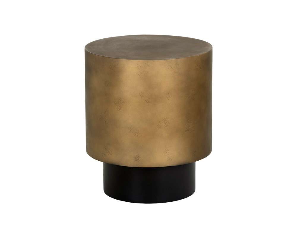 Sunpan - Bernaby End Table - Antique Brass - 106006 veiw 2