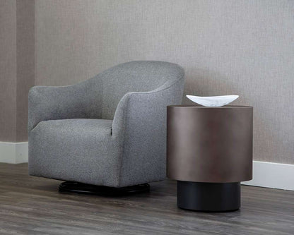 Sunpan - Bernaby End Table - Gunmetal - 108102_CLOSEOUT veiw 4