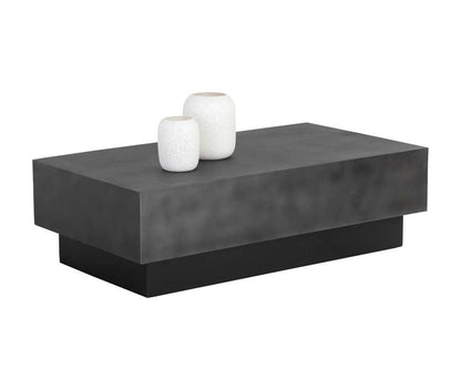 Sunpan - Blakely Coffee Table - Gunmetal - 107078_CLOSEOUT veiw 1