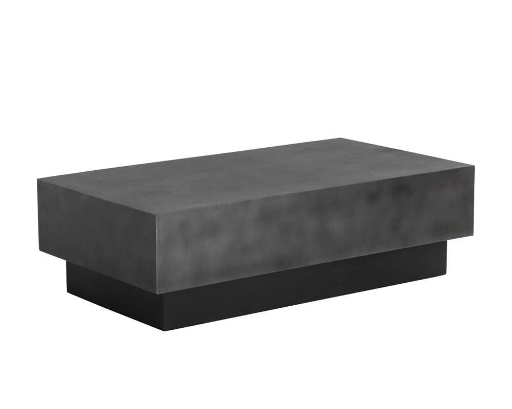 Sunpan - Blakely Coffee Table - Gunmetal - 107078_CLOSEOUT veiw 2