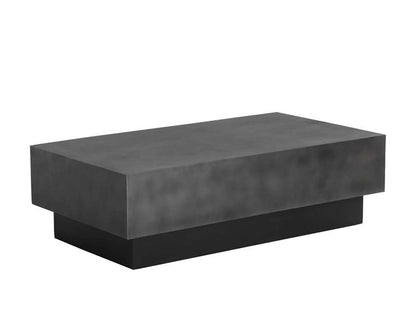 Sunpan - Blakely Coffee Table - Gunmetal - 107078_CLOSEOUT veiw 2