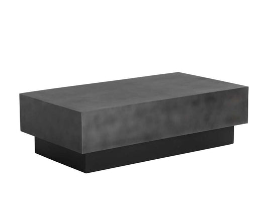 Sunpan - Blakely Coffee Table - Gunmetal - 107078_CLOSEOUT veiw 2