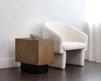 Sunpan - Blakely End Table - Antique Brass - 109023 veiw 4
