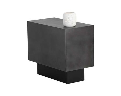 Sunpan - Blakely End Table - Gunmetal - 107079 veiw 1