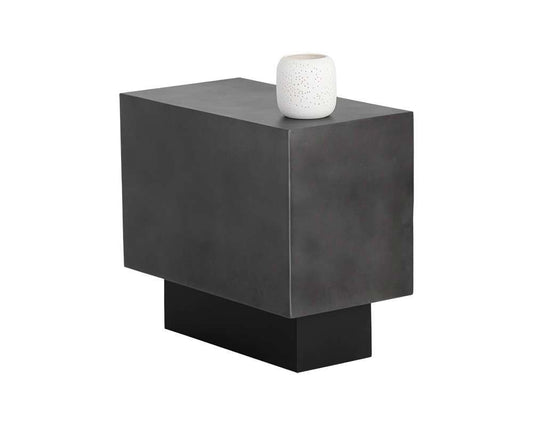 Sunpan - Blakely End Table - Gunmetal - 107079 veiw 1