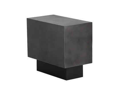 Sunpan - Blakely End Table - Gunmetal - 107079 veiw 2