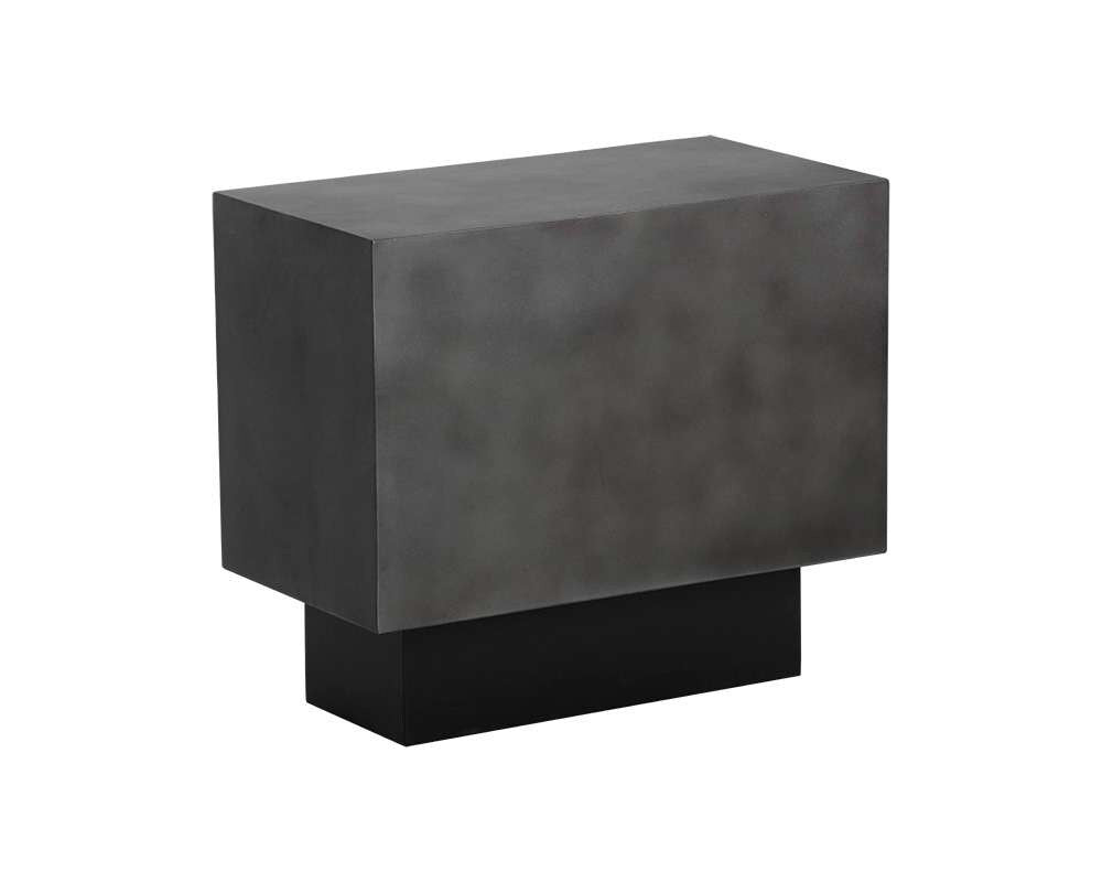 Sunpan - Blakely End Table - Gunmetal - 107079 veiw 3