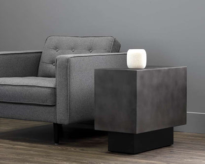 Sunpan - Blakely End Table - Gunmetal - 107079 veiw 4