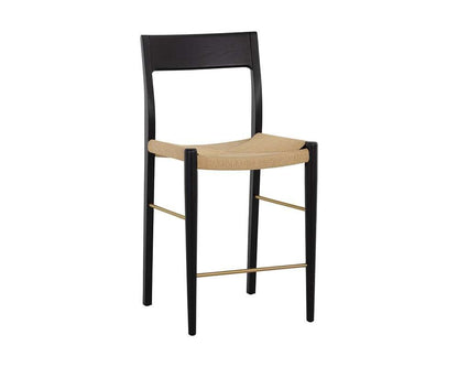 Sunpan - Bondi Counter Stool - Black - 108281 veiw 1