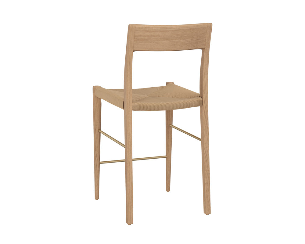 Sunpan - Bondi Counter Stool - Light Oak - 110982 view 2