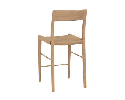 Sunpan - Bondi Counter Stool - Light Oak - 110982 view 2