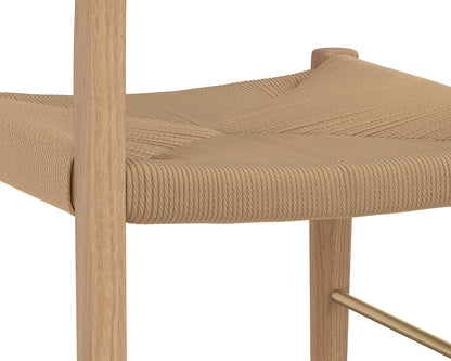 Sunpan - Bondi Counter Stool - Light Oak - 110982 view 3