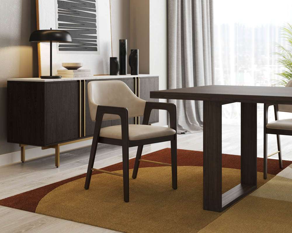Sunpan - MIXT Briar Sideboard - Dark Brown - 107441 veiw 4