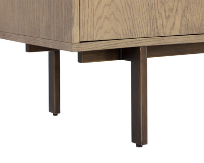 Sunpan - MIXT Briar Sideboard - Weathered Oak - 107442 view 6